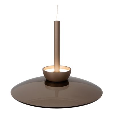 Lucide SANTIAGO - Pendant light - Ø 32 cm - LED Dim. - CCT - 1x16W 2700K/4000K - Amber - Premium